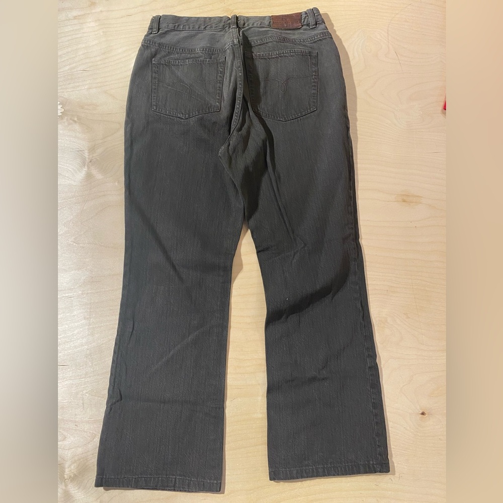 Ralph Lauren Women’s Charcoal Flare Jeans 12 (QQ) - Picture 8 of 9